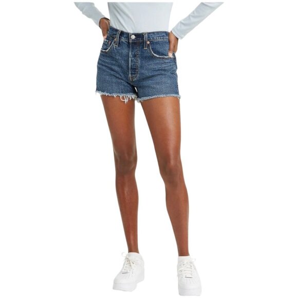 Levi's 501 Cutoff Jean Shorts - Picture 5 of 5